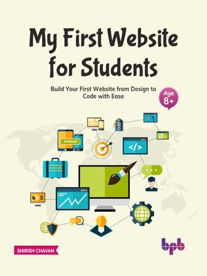 cover image of My First Website for Students